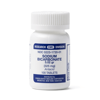 SODIUM BICARBONATE 5GR(325MG) TAB 100/BT