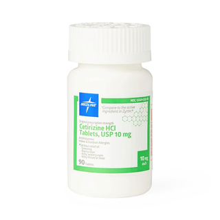 CETIRIZINE 10MG TAB 90/BT 64BT/CS
