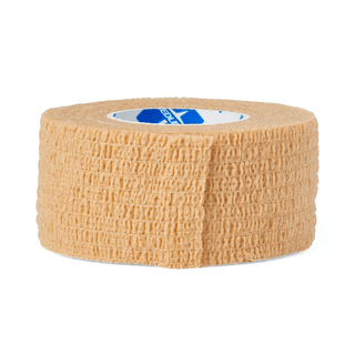 BANDAGE COHESIVE TAN 1X5YD NS | Quantity - 1x 30 Each / Case