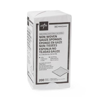 GAUZE SPONGE NW 4 X4  4PLY NS LF 2000/CS | Quantity - 1x 2000 Each / Case