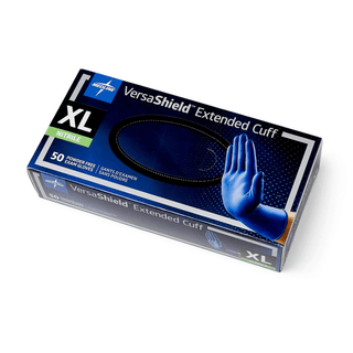 GLOVE EXM NITRILE EXTD CUFF LF XL | Quantity - 1x 500 Each / Case