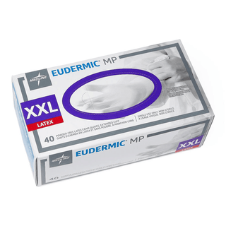 GLOVE EXAM LATEX EUDERMIC-MP 12  PF XXL | Quantity - 1x 400 Each / Case