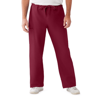 PANT SCRUB CARGO NON-REV WINE 4XL