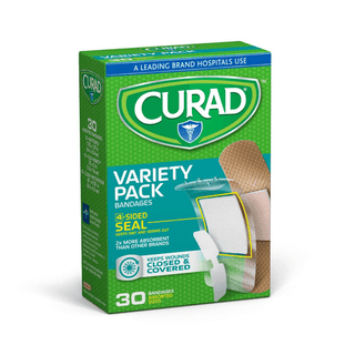 BANDAGE CURAD VARIETY PACK 30CT 24/BX/CS | Quantity - 1x 24 Box / Case