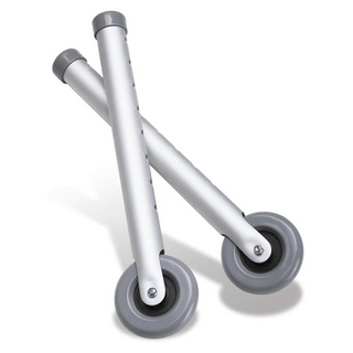 SET  FOOTPIECE  WITH 3  WHLS F/ WALKERS