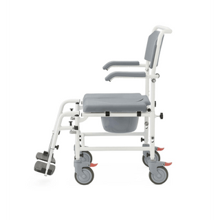 COMMODE WHLED ALUM TRANSPORT  275 LB