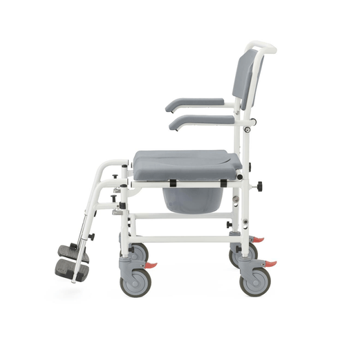 COMMODE WHLED ALUM TRANSPORT  275 LB