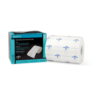 TAPE RETENTION DRESSING MEDFIX 4 X11YD | Quantity - 1x 1 Box / Box
