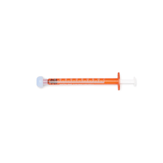 1ML ORAL SYRINGE  AMBER | Quantity - 1x 500 Each / Case