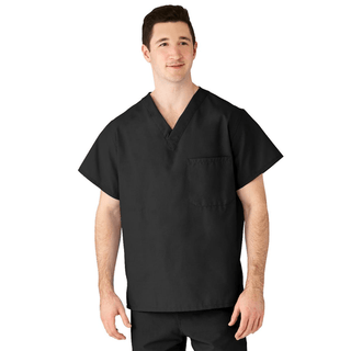 TOP SCRUB UNISEX ASTAT BLACK CA-CC 4XL | Quantity - 1x 1 Each / Each