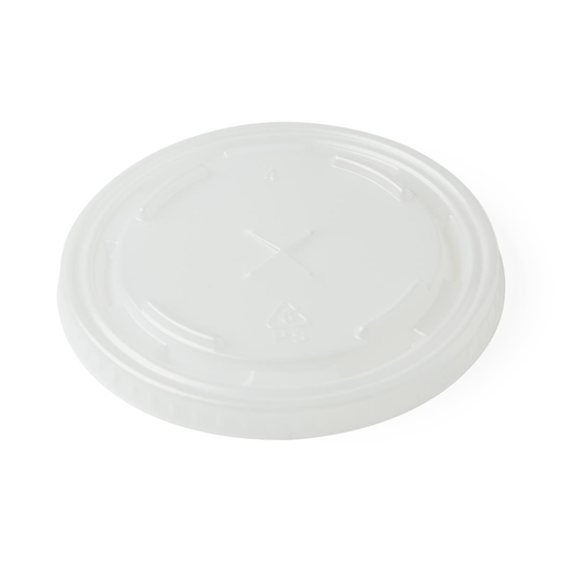 LID STRAW SLOT FOR 9OZ PLASTIC/PAPER CUP | Quantity - 1x 2500 Each / Case