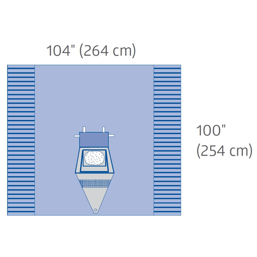 DRAPE CRANIOTOMY  DRWSTRNG  ULTRGRD 8/CS