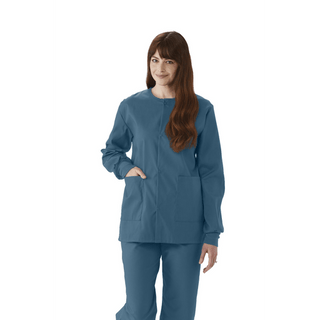 JACKET SCRUB CRBLU CE USEX KNT CUF 4XL | Quantity - 1x 1 Each / Each
