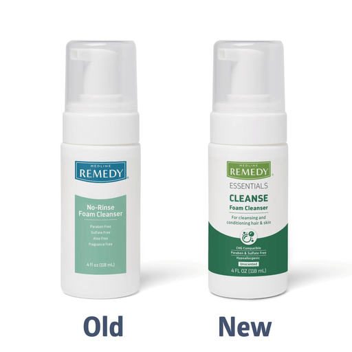 CLEANSER FOAM NO RINSE REMEDY 4OZ | Quantity - 1x 24 Each / Case