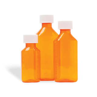 AMBER OVAL BOTTLE  2 OZ. | Quantity - 1x 100 Each / Case