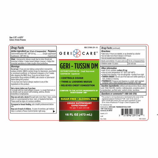 GUAIFENESIN 200MG+DM 20MG SF/AF LIQ 16OZ