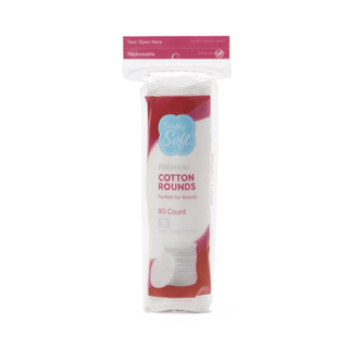 COTTON ROUNDS  80 CT  PREMIUM  SS