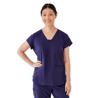 TOP SCRUB AVE WMN MONROE NVY L | Quantity - 1x 1 Each / Each