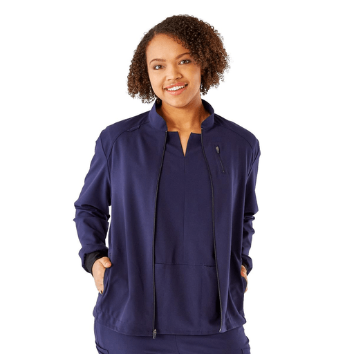 JACKET SCRUB AVE WMN SOLANO NVY M | Quantity - 1x 1 Each / Each