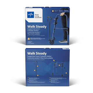 2 PIECE KIT  WALKER  CANE | Quantity - 1x 1 Each / Each