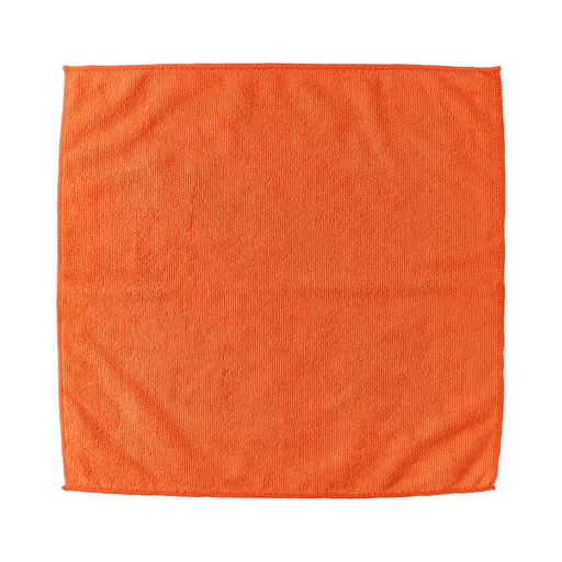 CLOTH MICROFIBER LTWT 16X16 ORNGE 250/CS