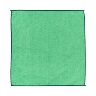 CLOTH MICROFIBER LTWT 16X16 GREEN 250/CS