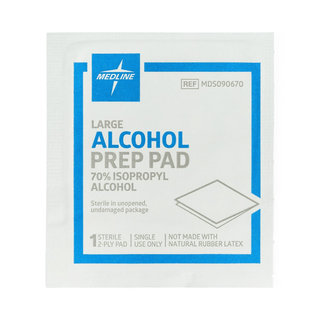 PAD  PREP  ALCOHOL  MEDIUM  STRL  BULK | Quantity - 1x 3000 Each / Case