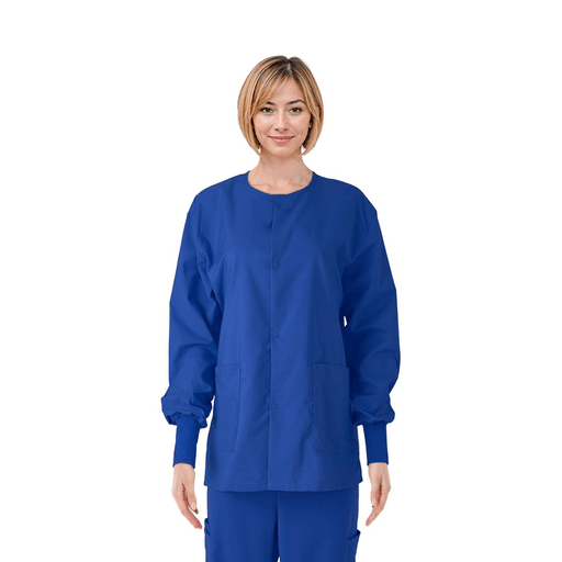 JACKET SCRUB CRBLU CE USEX KNIT CUF XL