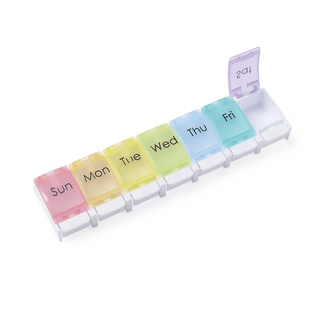 EZ PUSH PILL BUTTON PILL CASE 1X/DAY