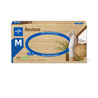 GLOVE  NITRILE  RESTORE OATMEAL  M