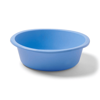 WASHBASIN ROUND AUTOCLAVABLE BLUE 5 QT | Quantity - 1x 12 Each / Case