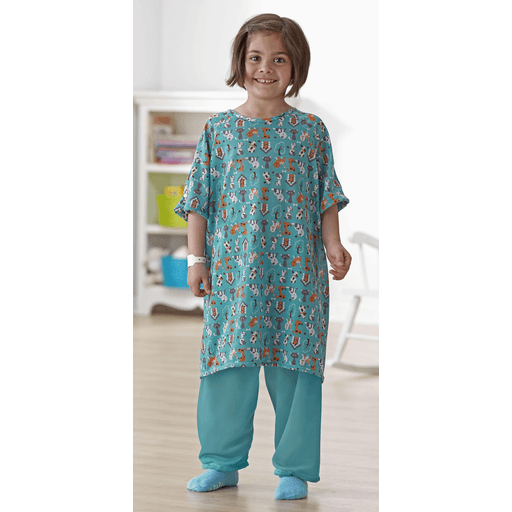 PANTS PJ PED PET PARADE TEAL M | Quantity - 1x 12 Each / Dozen