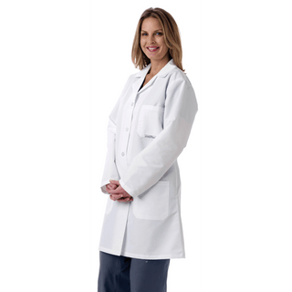 COAT LAB LADIES WHITE FULL LENGTH 2XL | Quantity - 1x 1 Each / Each
