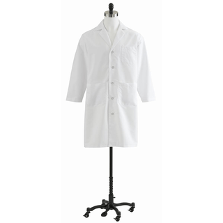 COAT LAB MENS WHITE FULL LENGTH 38 | Quantity - 1x 1 Each / Each