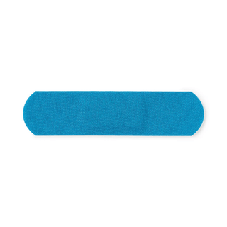 BANDAGE ADH FABRIC 3/4 X3  BLUE MET DET | Quantity - 1x 1200 Each / Case