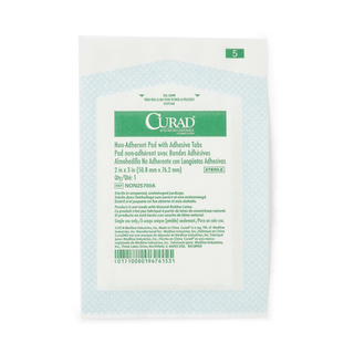 PAD NON-ADHERENT W/AD 2X3 ST LF 1/ | Quantity - 1x 100 Each / Box