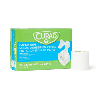 TAPE PAPER HYPO CURAD 2 X10YD LF 6/BX