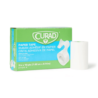 TAPE PAPER HYPO CURAD 3 X10YD LF 4/BX