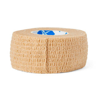 BANDAGE COHESIVE TAN 1X5YD LF NS