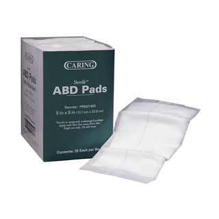PAD ABDOMINAL 5 X9  NS LF 1EA | Quantity - 1x 1 Each / Each