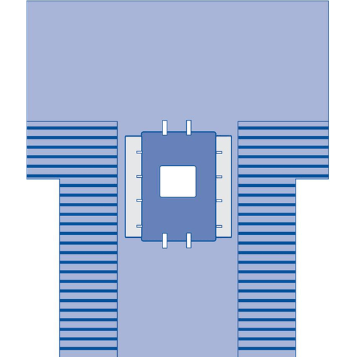 DRAPE LAPAROSCOPY CHOLE W/TROUGHS 20/CS