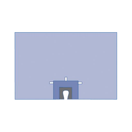 DRAPE SHOULDER SPLIT 40/CS