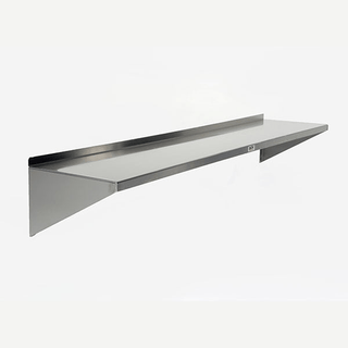 Midcentral Medical MCM 640 to 697 Stainless Steel Wall Shelf | Quantity - 1x EA