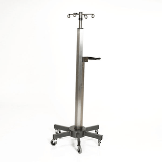 Midcentral Medical MCM-251/252/253 Stainless Steel Lift Assist IV Pole | Quantity - 1x EA