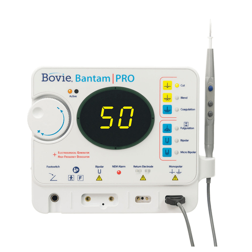 ASPEN SURGICAL BANTAM ELECTROSURGICAL GENERATOR - 50 Watt Electrosurgical Generator, 4 Year Warranty on Unit (Item is on Manufacturer backorder with no ETA on availability) | Quantity - 1x EA