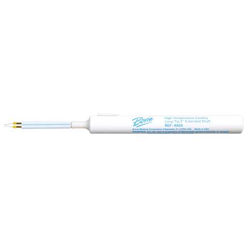 ASPEN SURGICAL AARON STERILE CAUTERIES - High-Temp 2" Loop Tip Cautery, Flexible Extended Shaft, 10/bx | Quantity - 1x BX