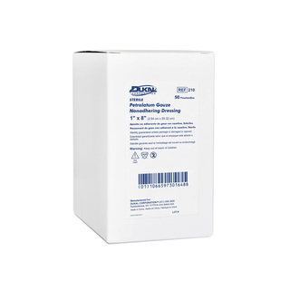 DUKAL ALBA STERILE PETROLATUM GAUZE DRESSINGS - Petrolatum Gauze Dressing, 1" x 8", Sterile, 1/pk, 50 pk/bx | Quantity - 1x BX