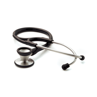 ADC ADSCOPE 602 CARDIOLOGY STETHOSCOPE - Cardiology Stethoscope, Black | Quantity - 1x EA