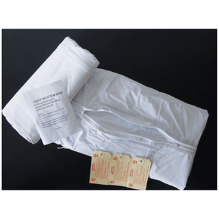 ADI MEDICAL MEDICAL CADAVER BAGS - Post Mortem Bag, Straight Zipper, Baby, 3 Tags, 18" x 27", 20/cs | Quantity - 1x CS