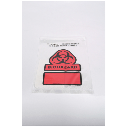 ADI MEDICAL SPECIMEN TRANSPORT BAG - Ziplock Specimen Transport Bag, 6" x 10", Clear, 4" x 3" Absorbent Pad & Outer Pouch, 1000/cs (54 cs/plt) | Quantity - 1x CS